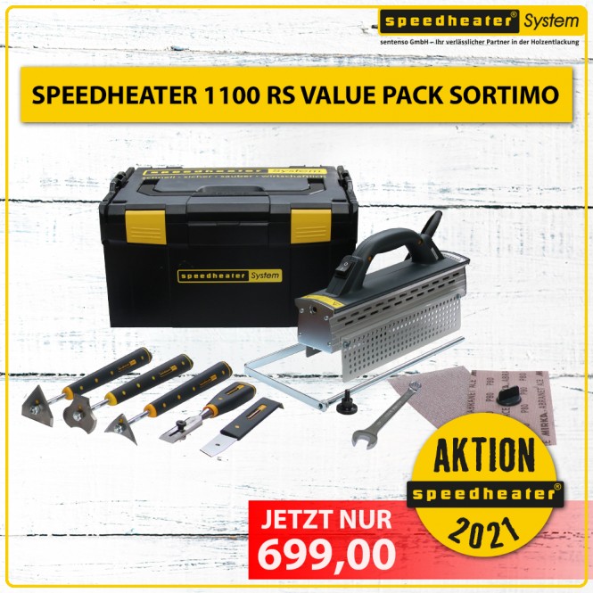 Speedheater 1100 RS - Value Pack Sortimo – Aktion 2021 